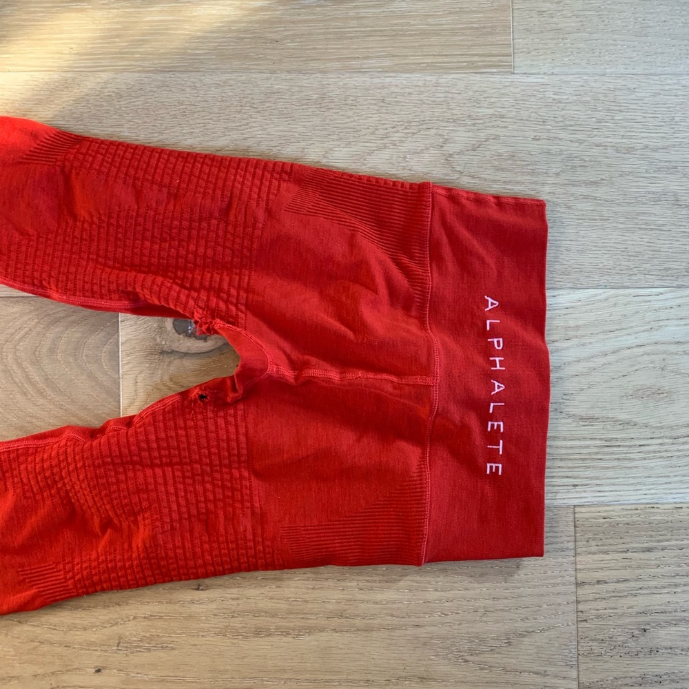 Alpahalete Halo Legging Red S